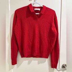 Vintage Red Women's Sweater